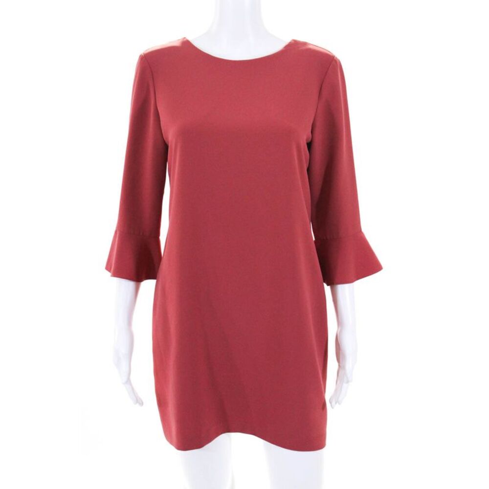 Cooper & Ella Womens Red Matilda Dress Size Small 10733675